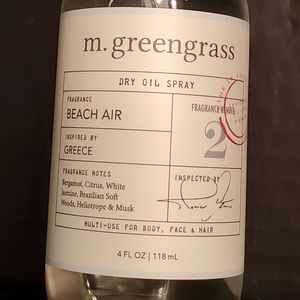 M.Greengrass Dry Oil Spray